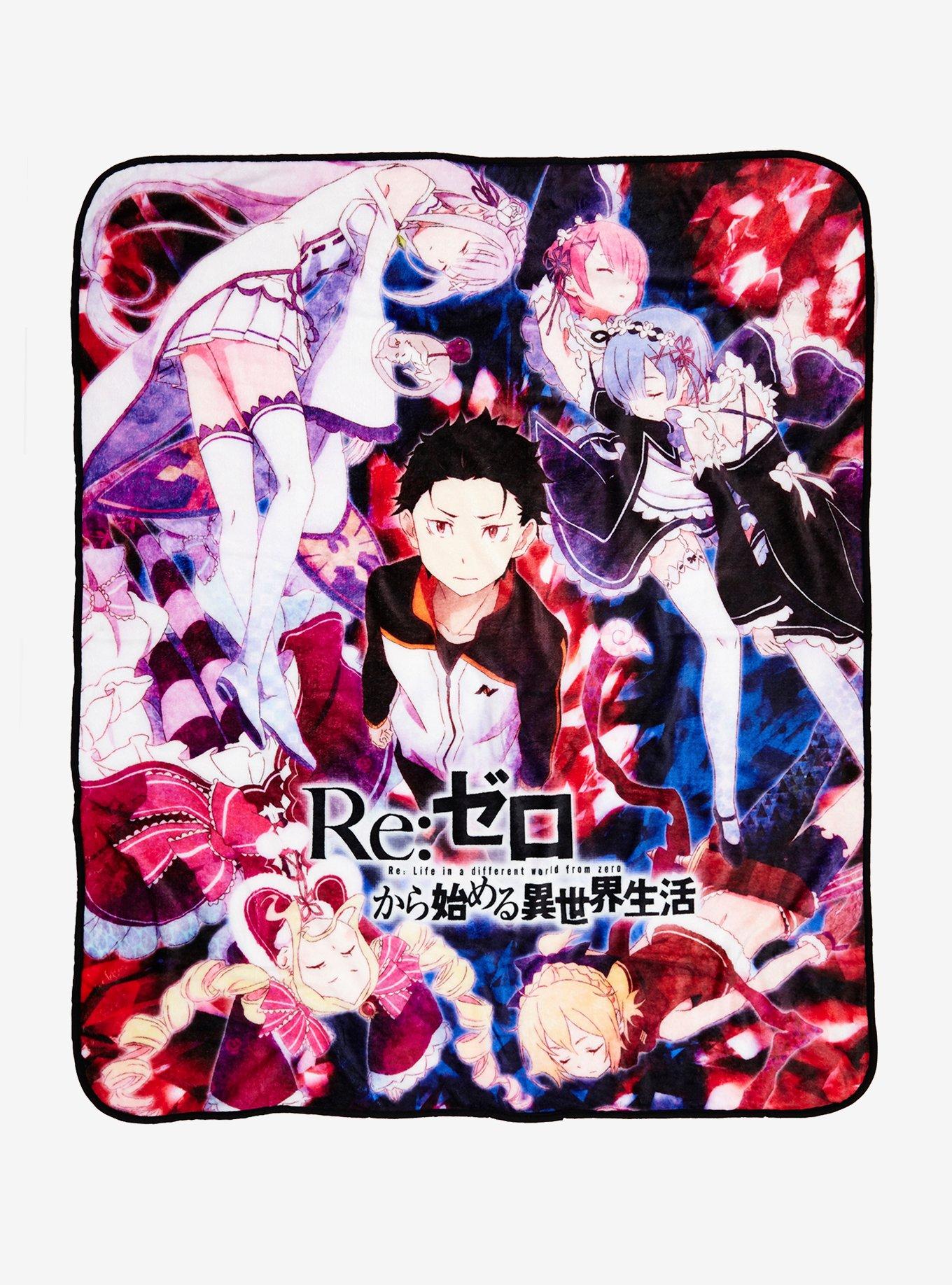 Re:Zero - Starting Life In Another World Throw Blanket, , hi-res