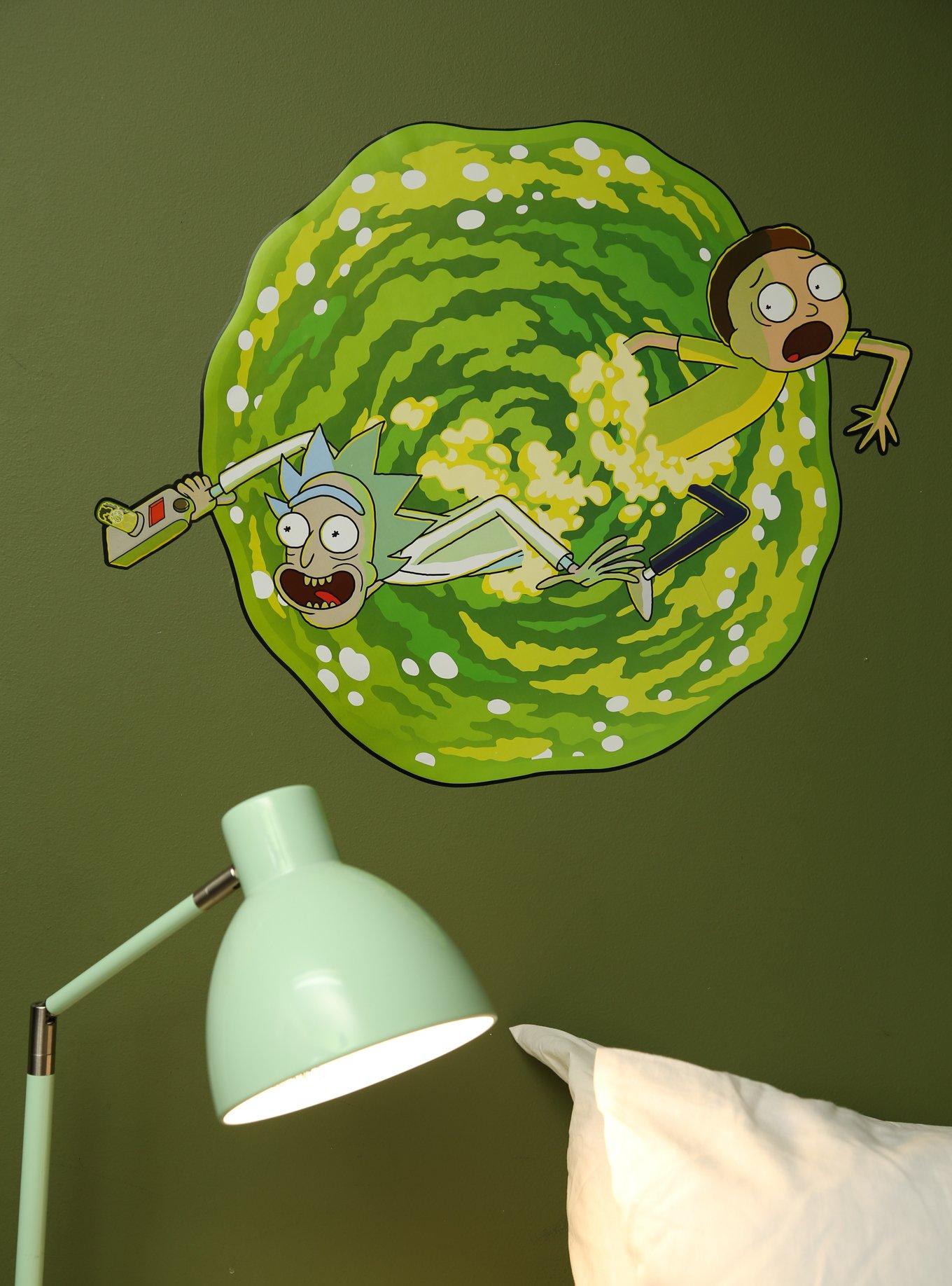 Rick And Morty Portal Wall Decal, , hi-res