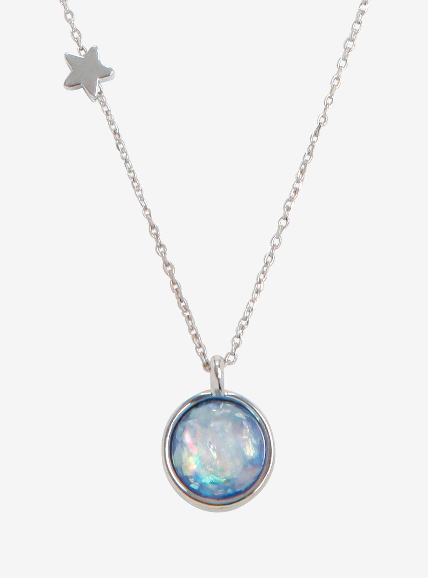 Neptune Planet Necklace, , hi-res