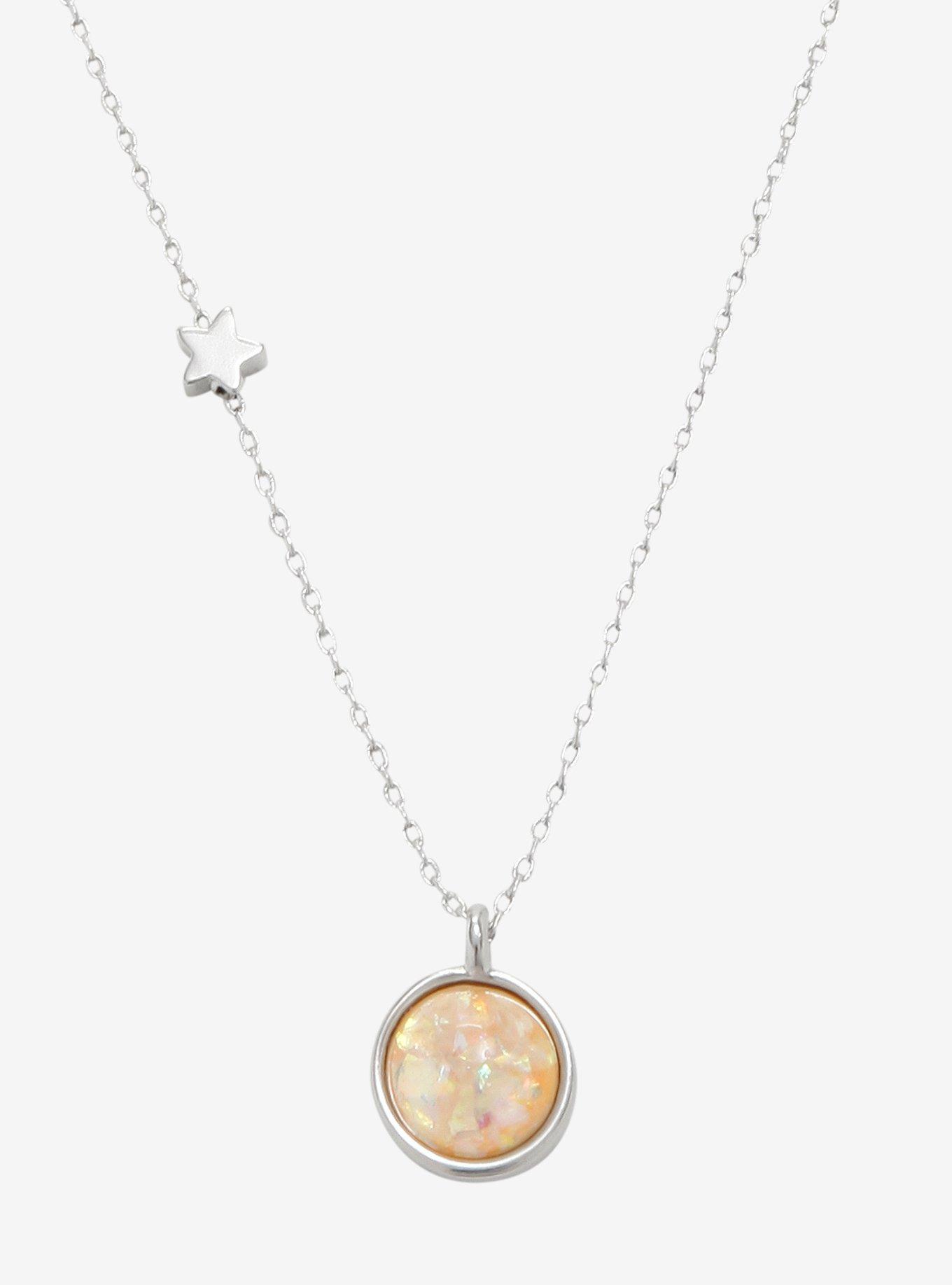 Pluto Planet Necklace, , hi-res