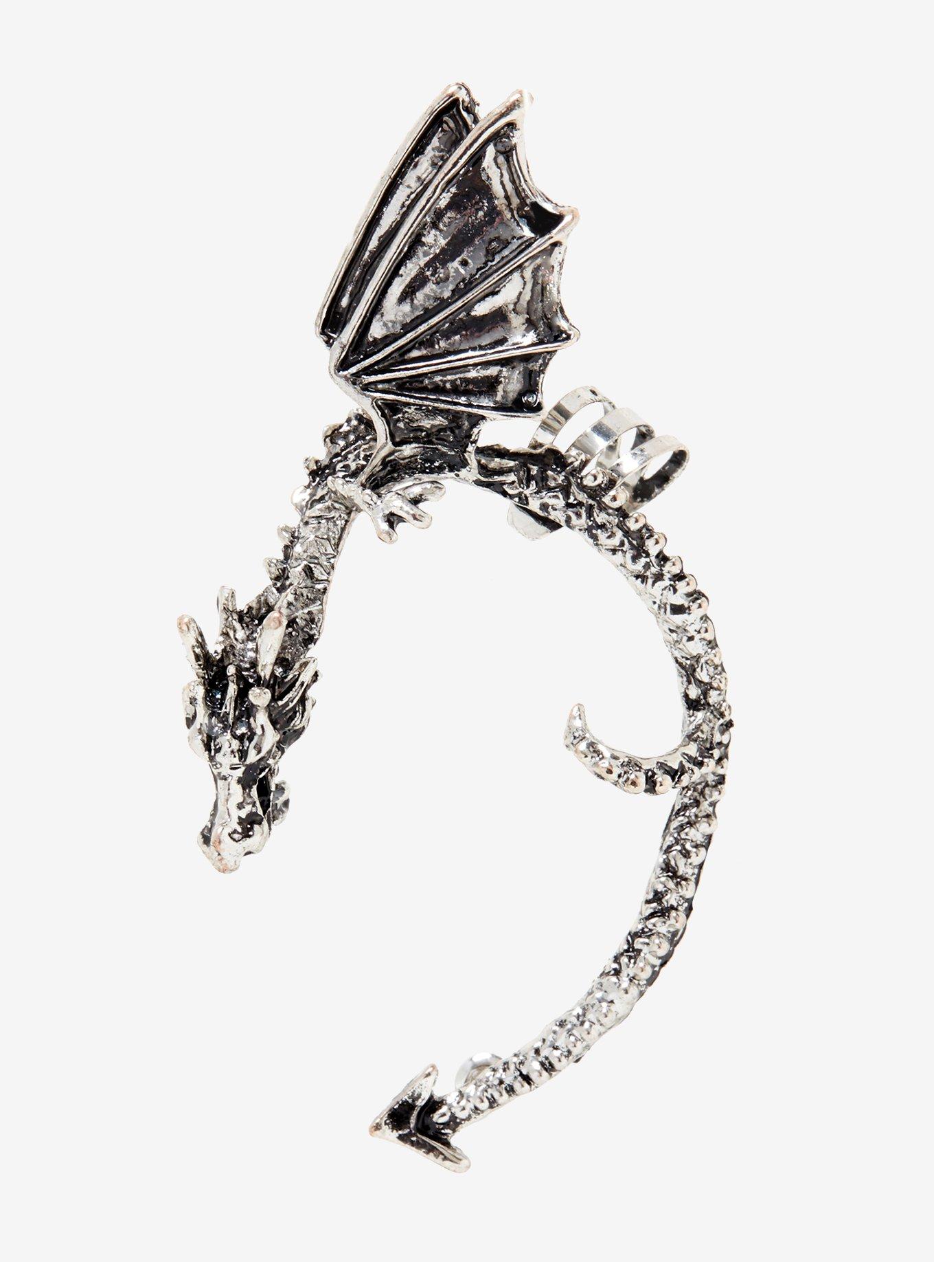 Dragon Ear Cuff, , hi-res