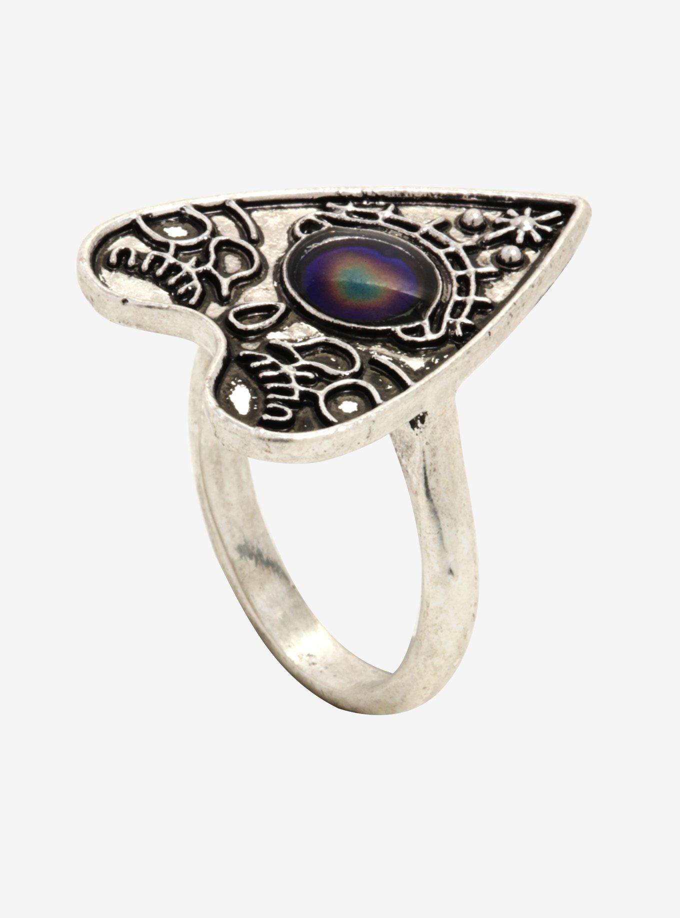 Ouija Planchette Mood Ring, , hi-res