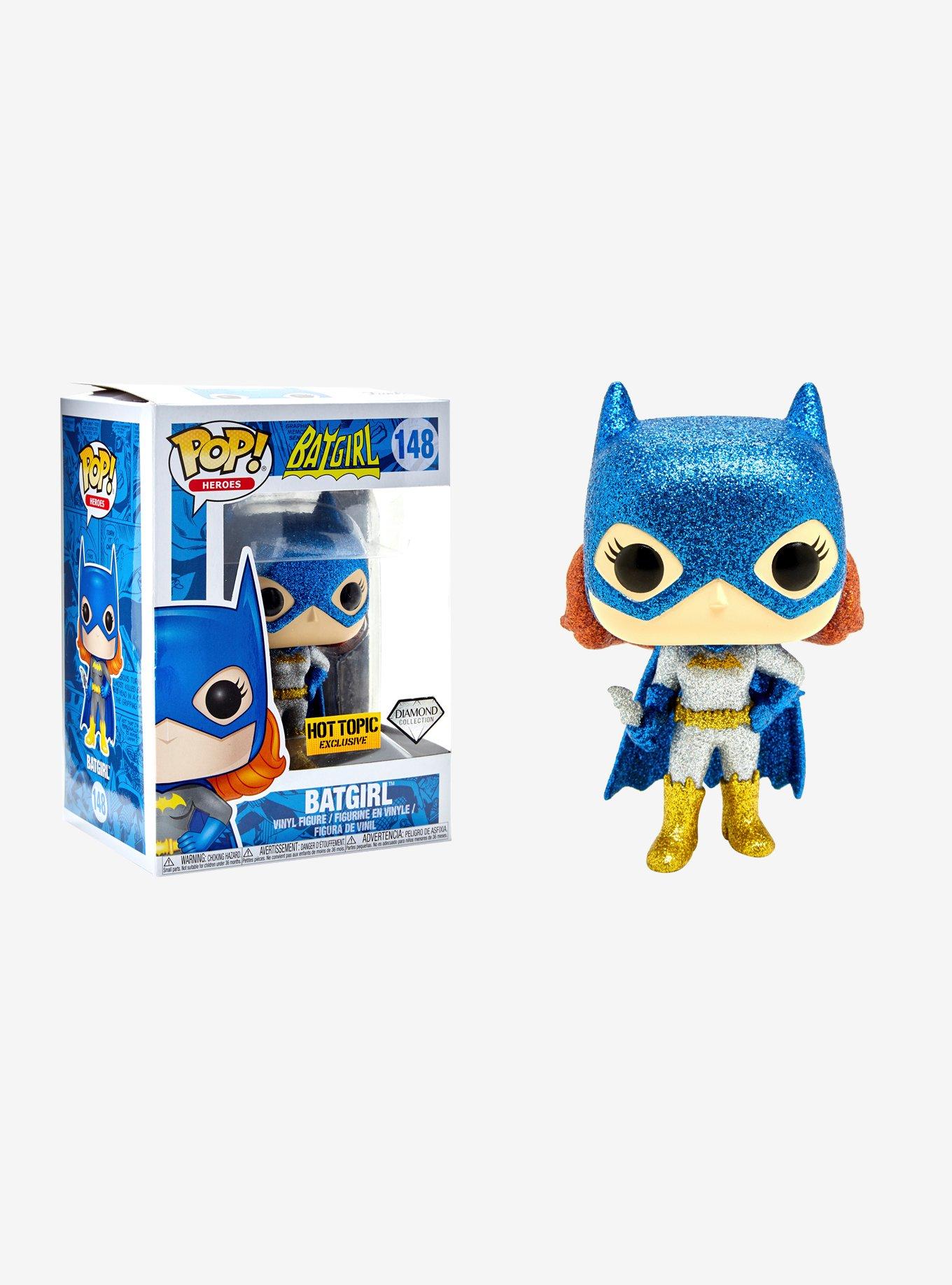 Funko DC Comics Diamond Collection Pop! Heroes Batgirl Vinyl Figure Hot Topic Exclusive, , hi-res