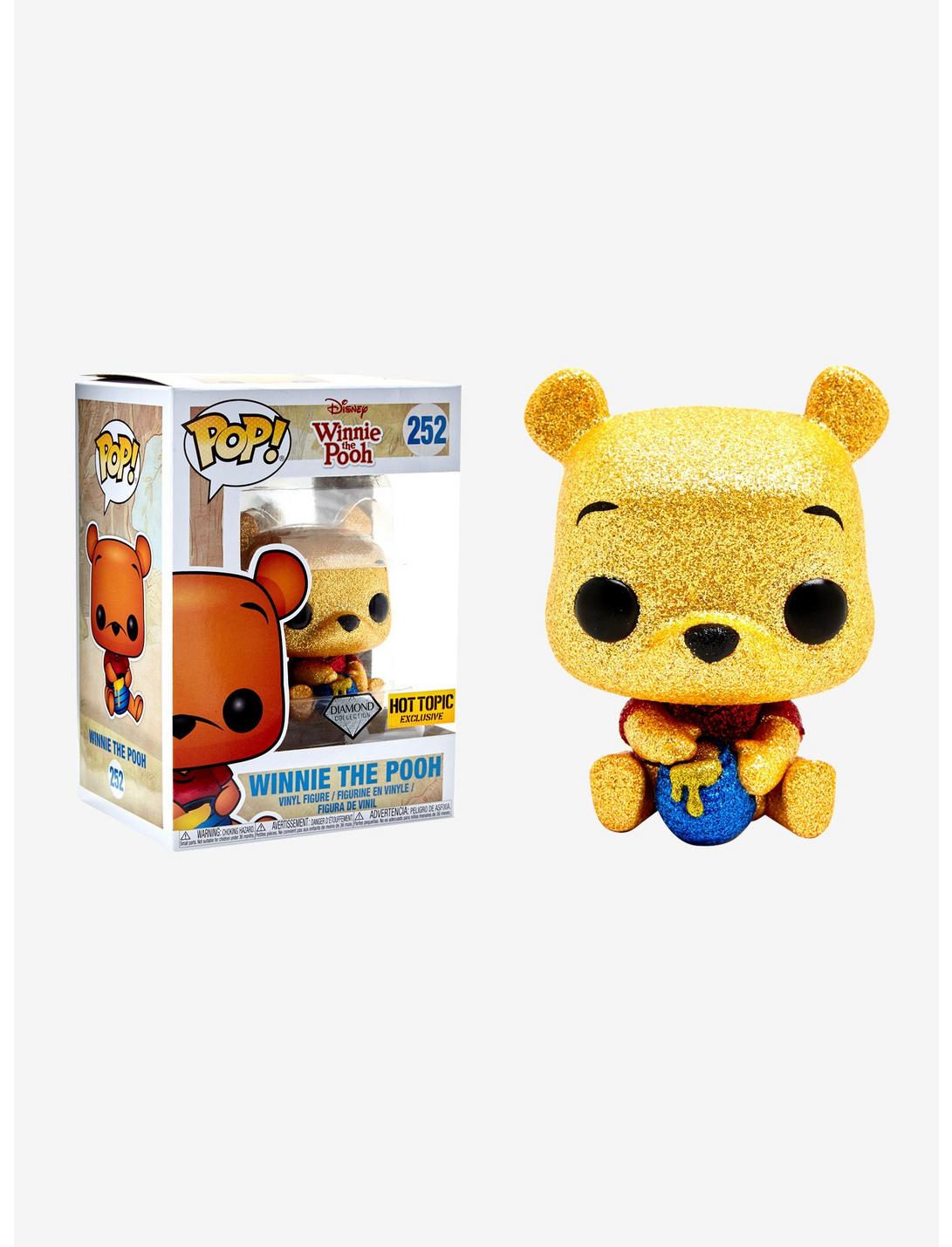 Funko Disney Diamond Collection Winnie The Pooh Pop! Winnie The Pooh Vinyl Figure Hot Topic Exclusive, , hi-res