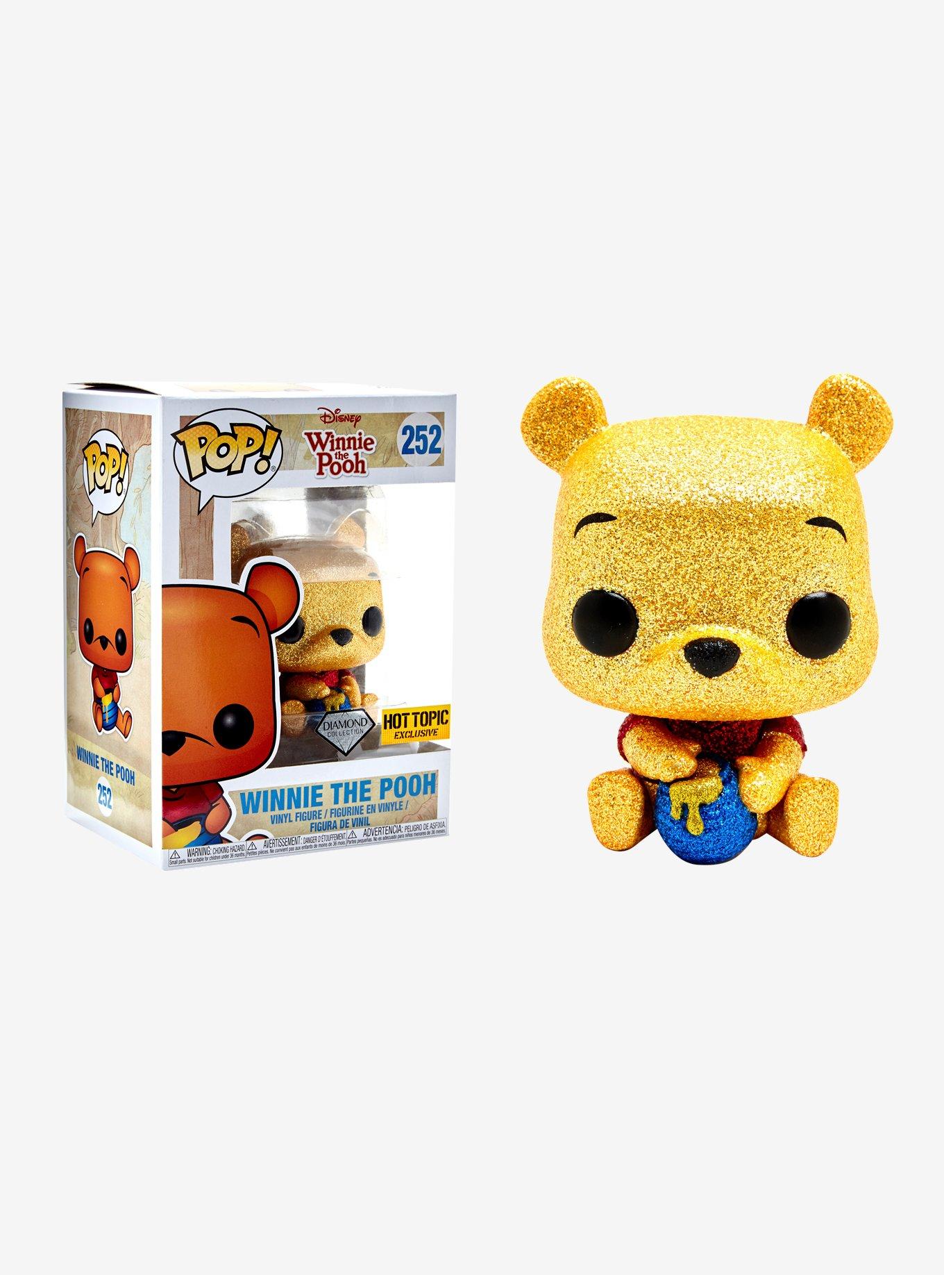 Funko Disney Diamond Collection Winnie The Pooh Pop! Winnie The Pooh Vinyl  Figure Hot Topic Exclusive