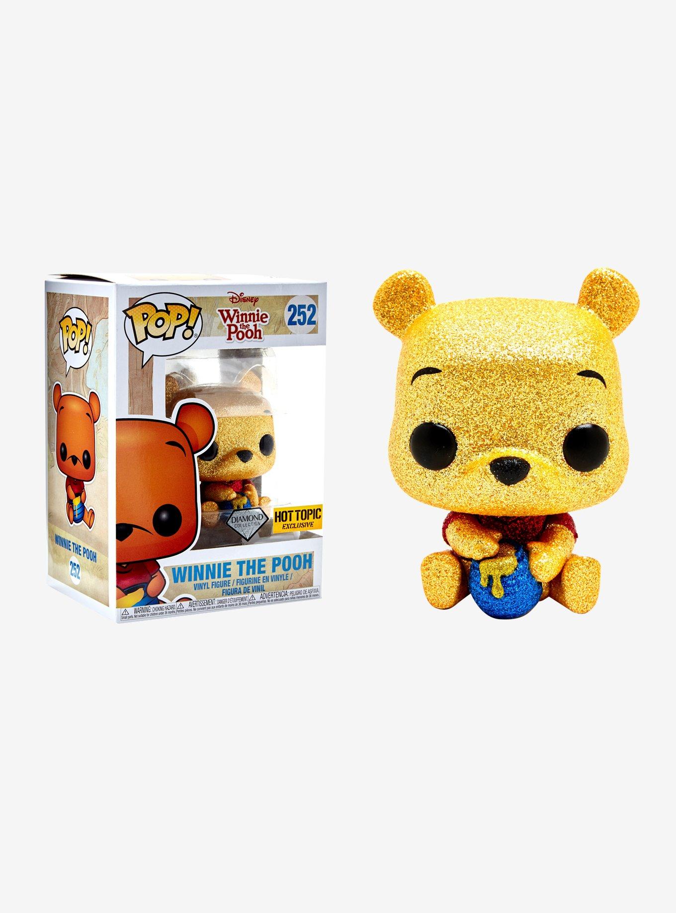 Funko Disney Diamond Collection Winnie The Pooh Pop! Winnie The Pooh Vinyl Figure Hot Topic Exclusive, , hi-res