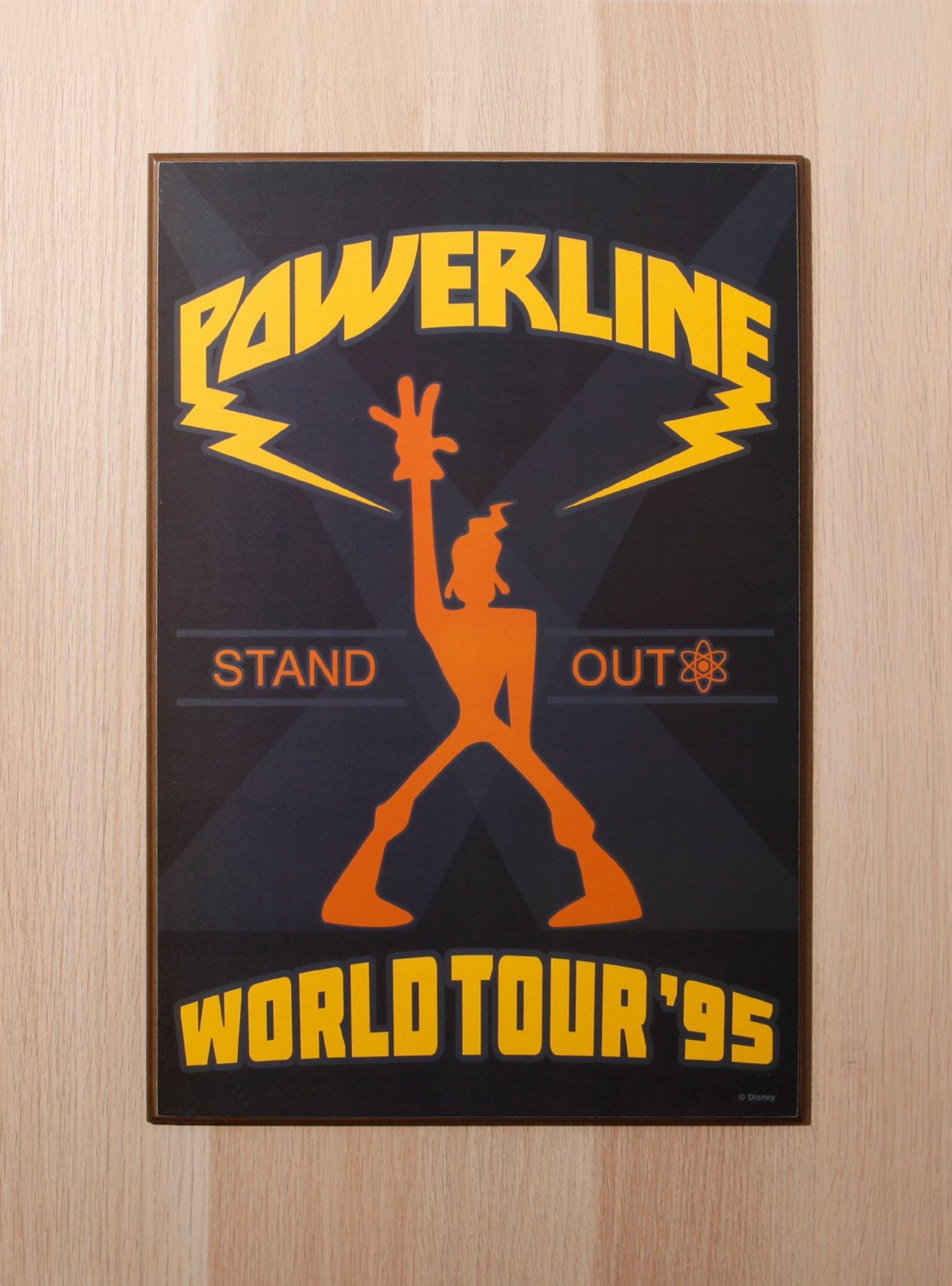 Disney A Goofy Movie Powerline Stand Out World Tour '95 T-Shirt : Clothing,  Shoes & Jewelry 