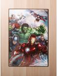Marvel Avengers Team Wood Wall Art, , hi-res