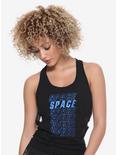 Her Universe Marvel Avengers: Infinity War Space Stone Active Tank Top, BLACK, hi-res