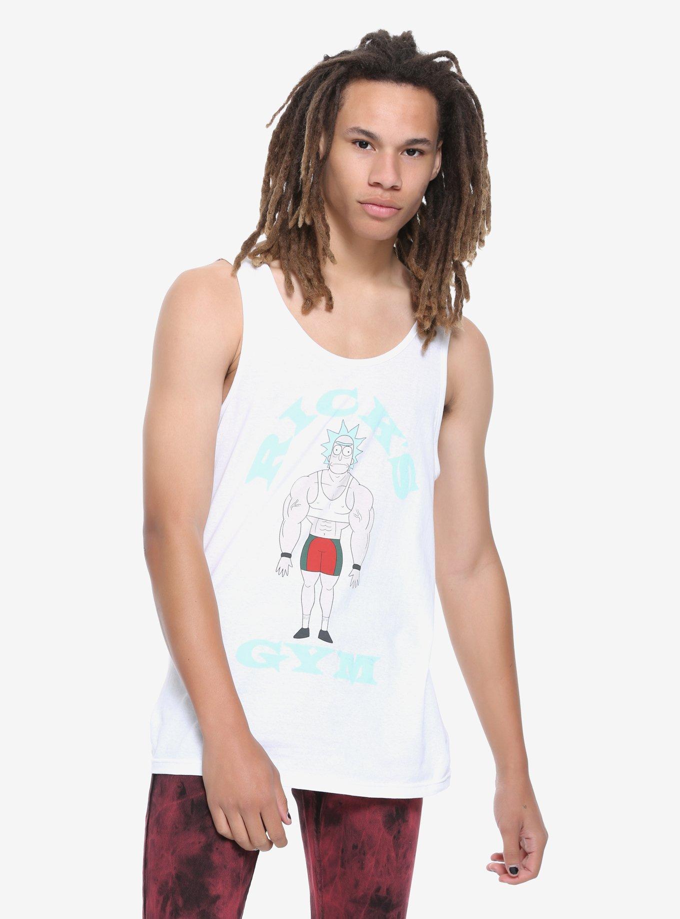 rick's gym tank top