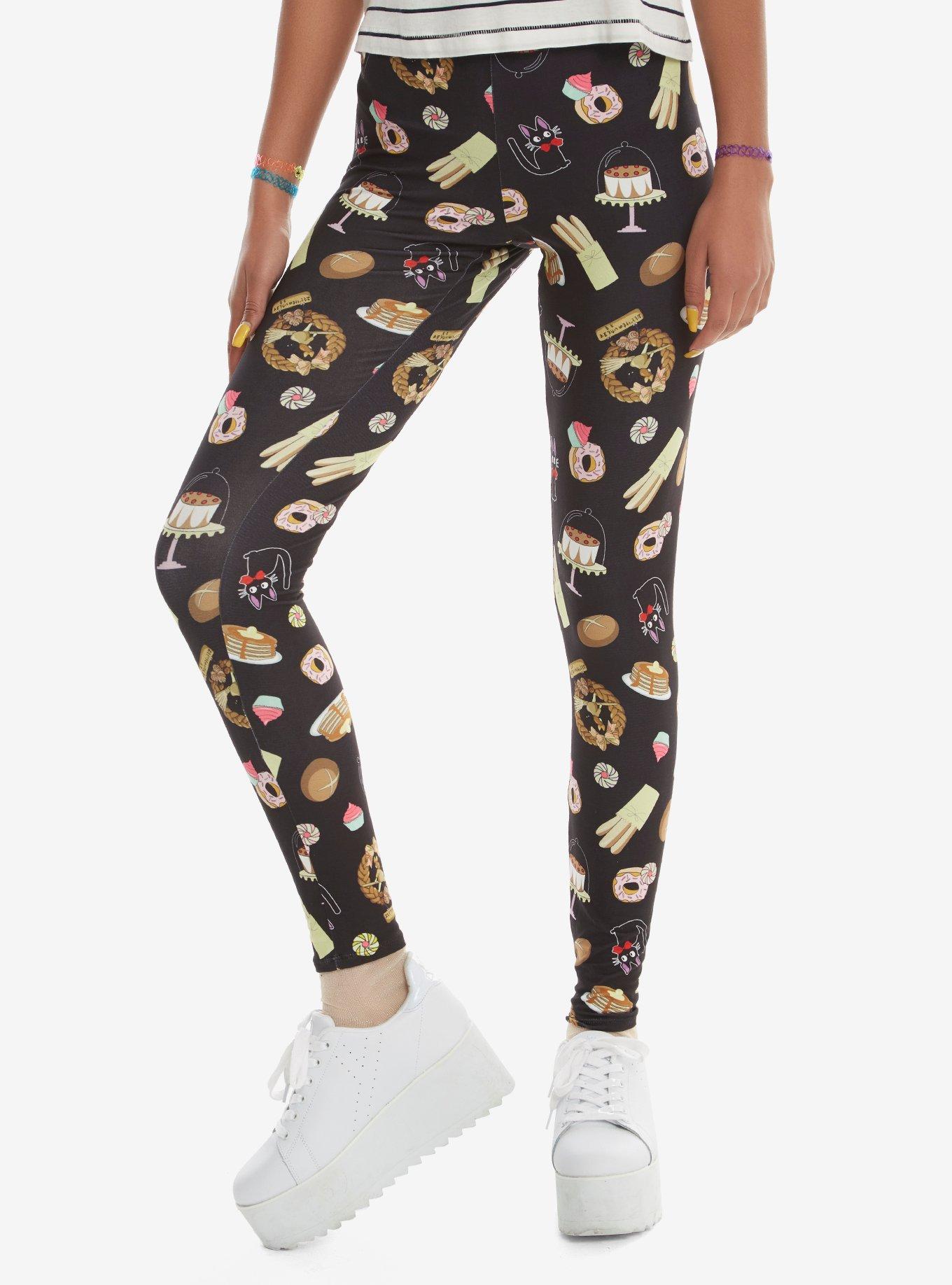 Studio Ghibli Kiki's Delivery Service Bakery Leggings, MULTICOLOR, hi-res