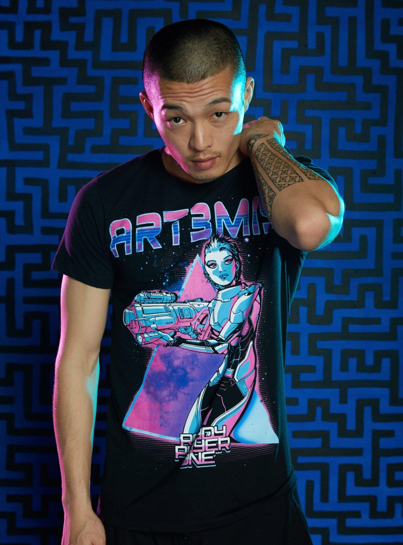 Ready Player One Art3mis T-Shirt, BLACK, hi-res