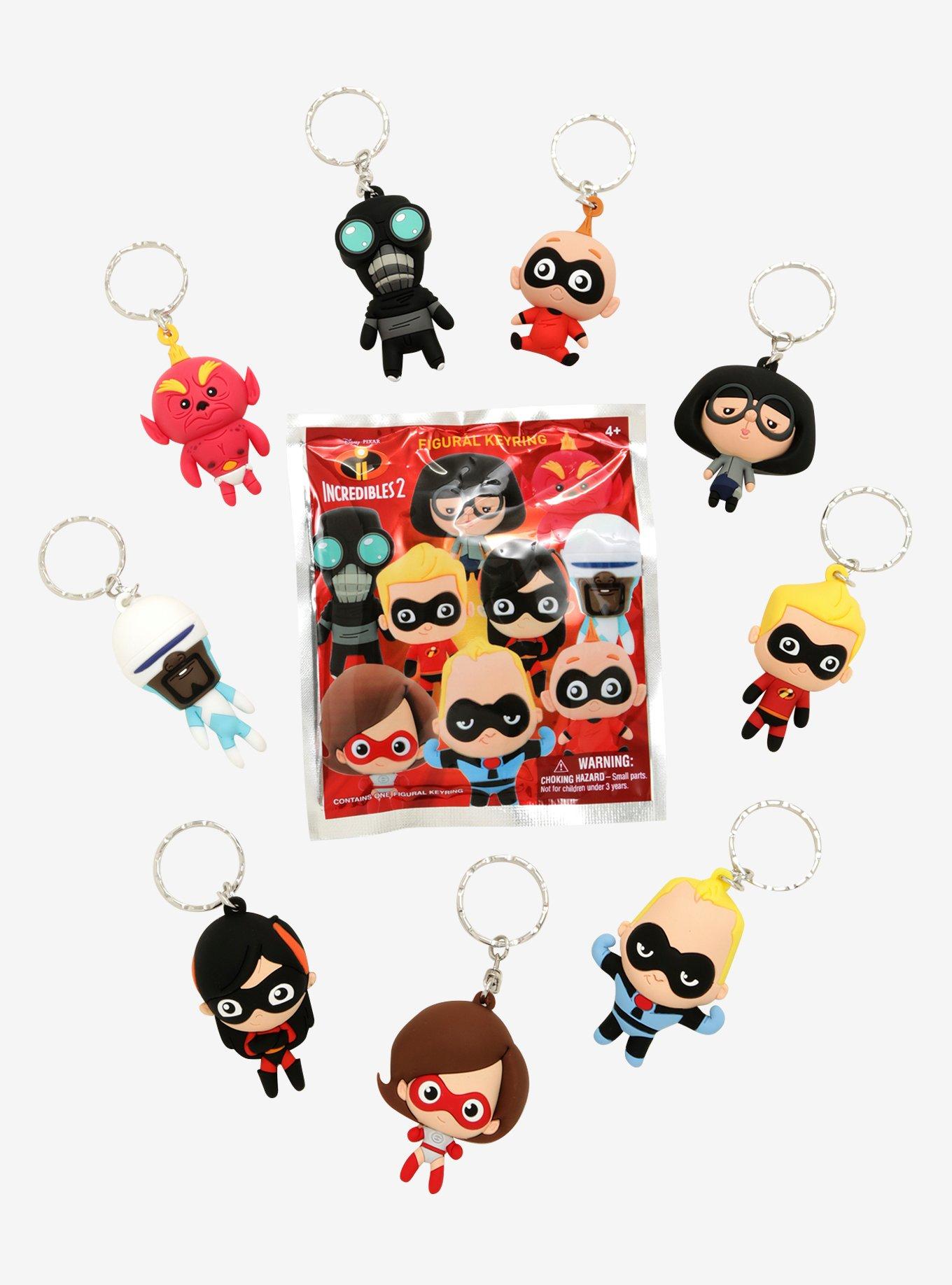 Disney Pixar Incredibles 2 Blind Bag Figural Key Chain, , hi-res