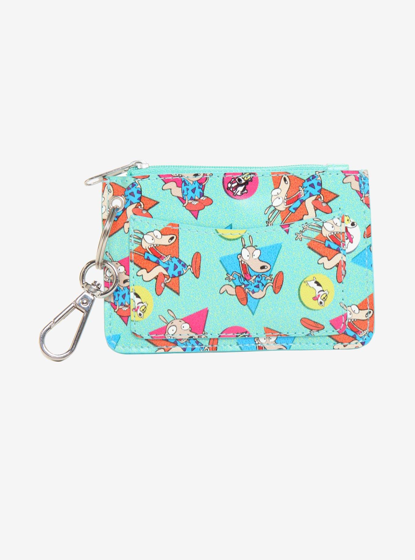 Rocko's Modern Life Rocko & Spunky Key Ring ID Wallet, , hi-res
