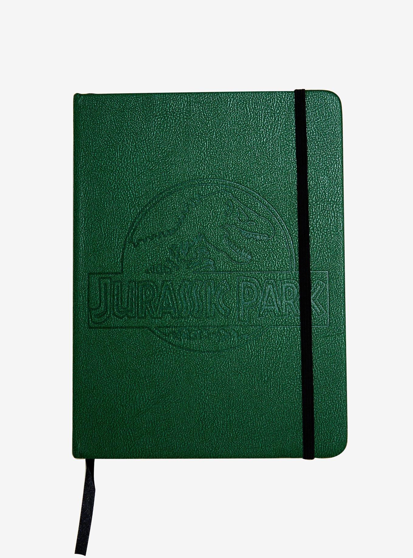 Jurassic Park Green Leatherette Journal, , hi-res