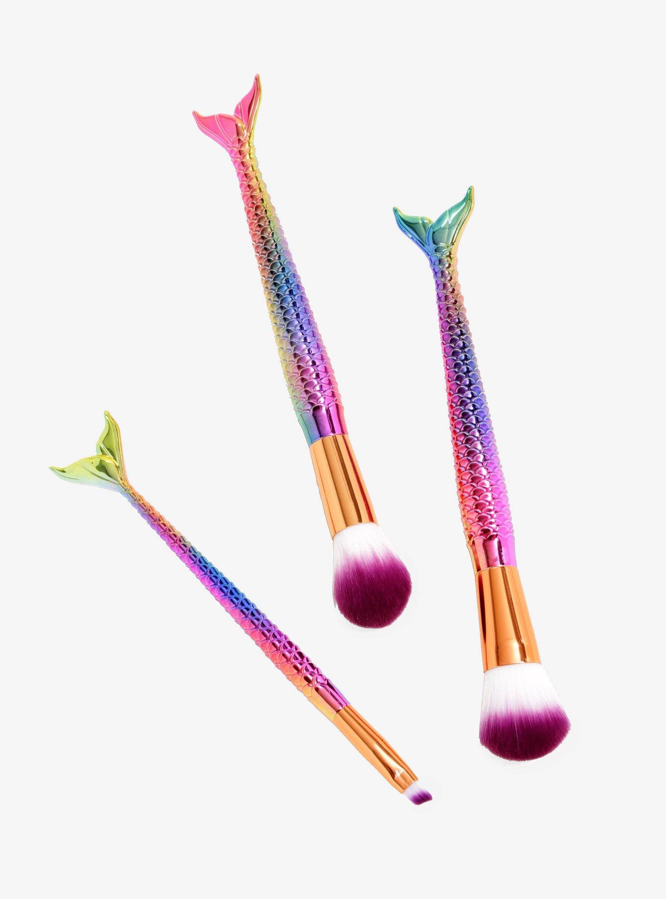 Mermaid Makeup Brush Set, , hi-res