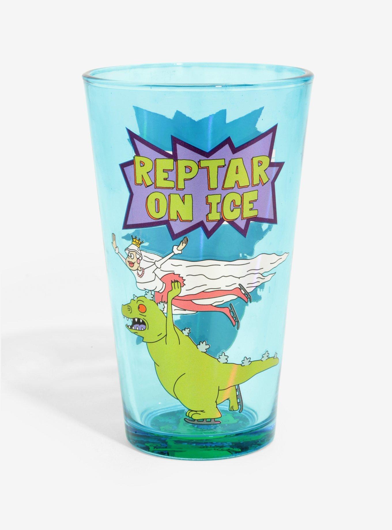 Rugrats Reptar On Ice Pint Glass, , hi-res