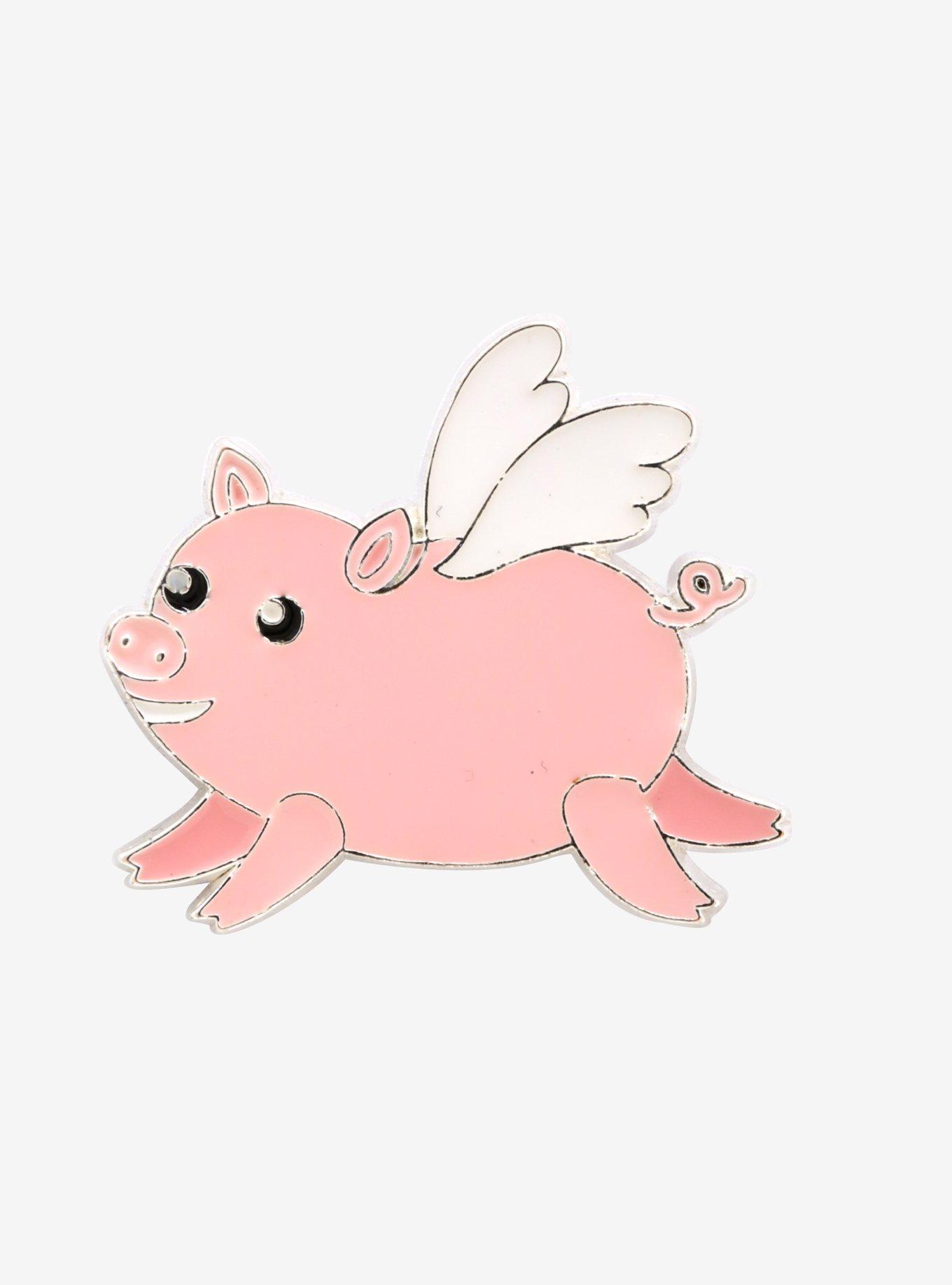I'm A Pig Deal Enamel Pin, , hi-res