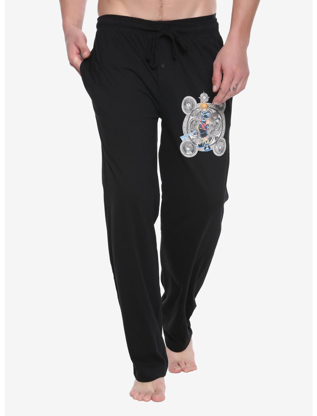 Disney Kingdom Hearts Pajama Pants, BLACK, hi-res