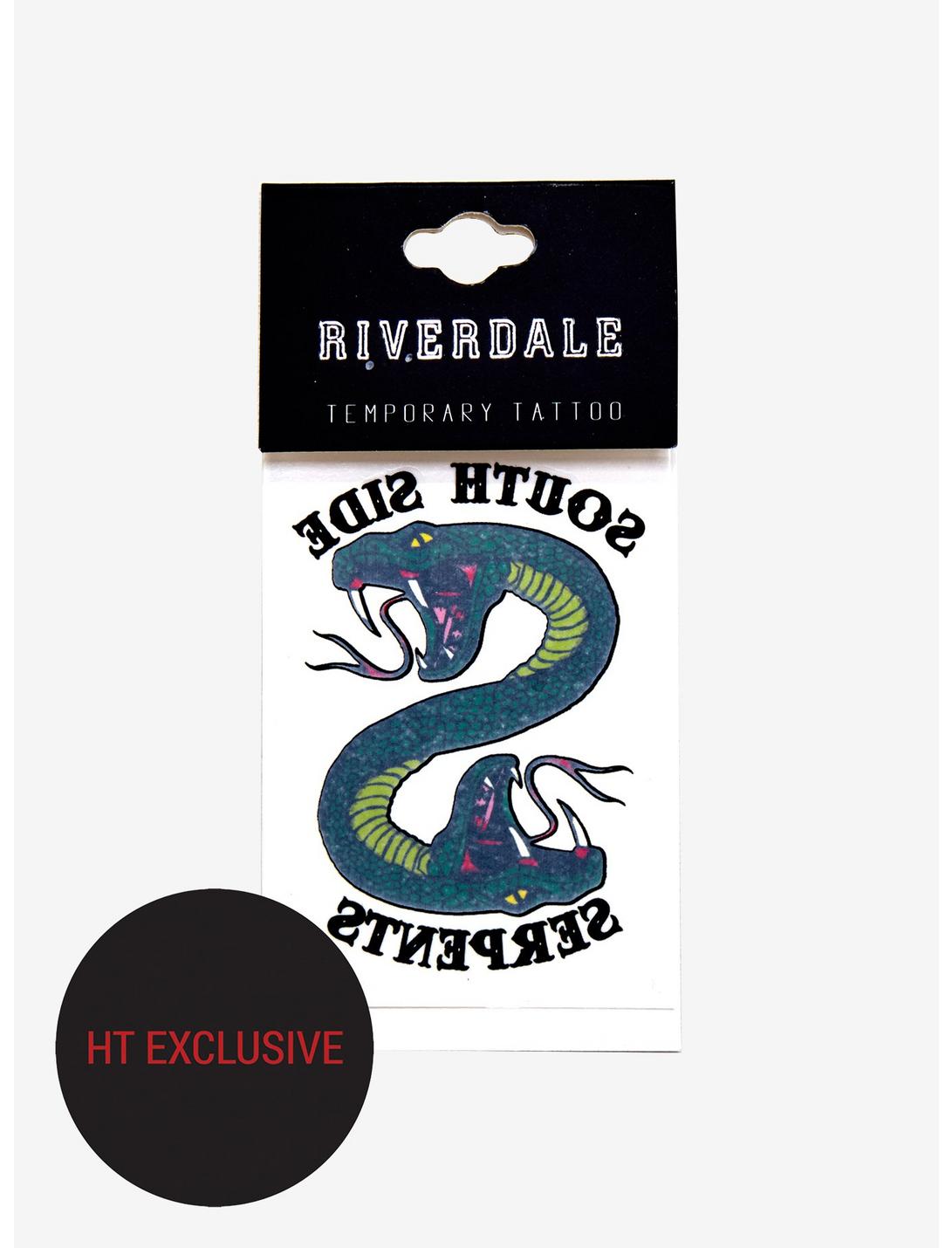 Riverdale Southside Serpents Temporary Tattoo Hot Topic Exclusive, , hi-res