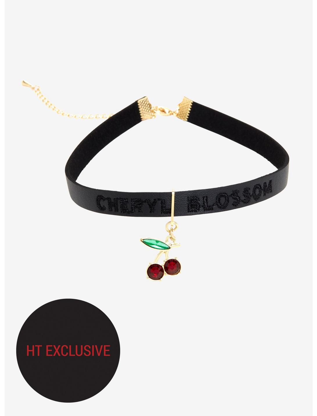 Riverdale Cherry Choker Hot Topic Exclusive, , hi-res