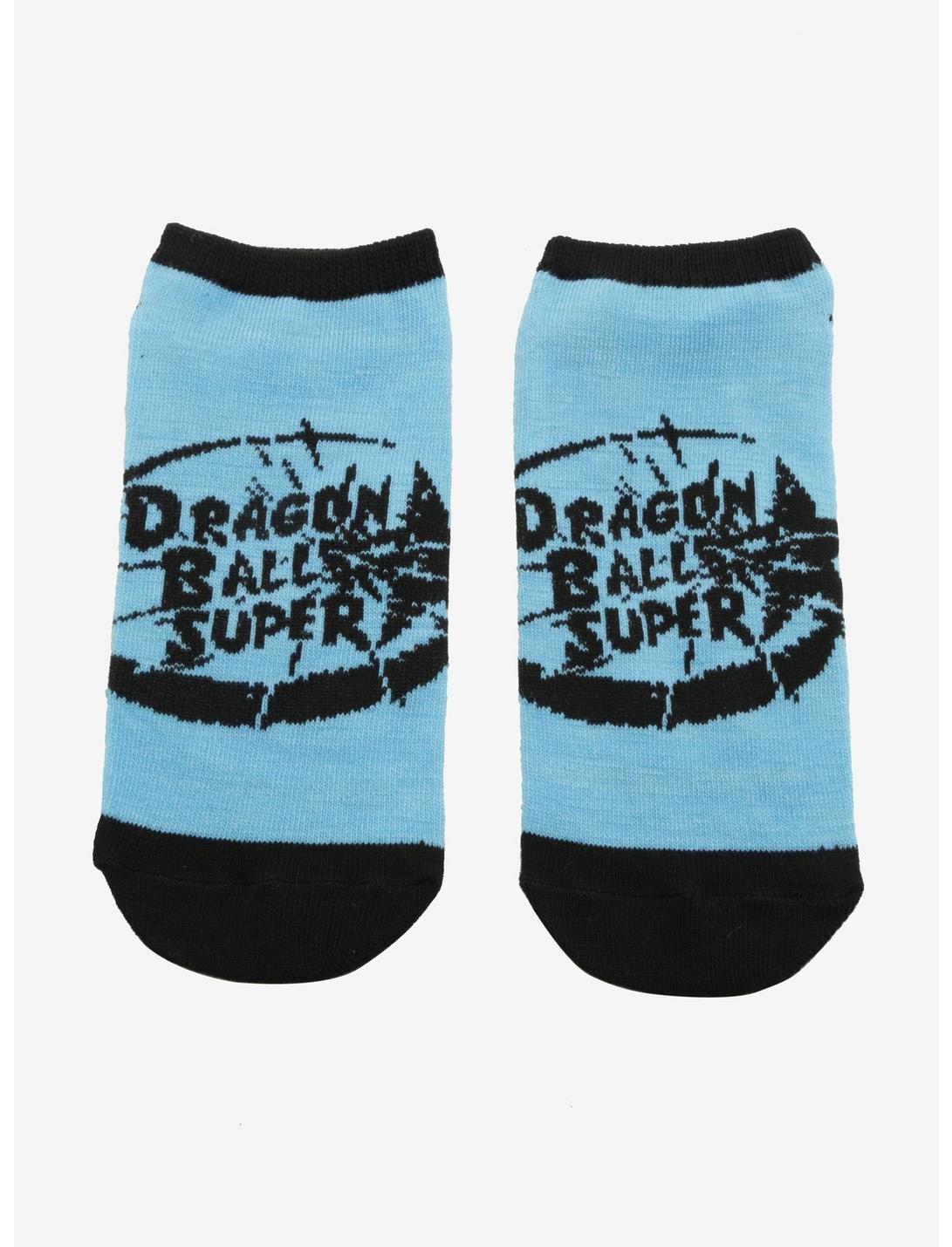 Dragon Ball Super Blue No-Show Socks, , hi-res