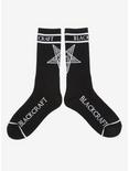 Blackcraft Baphomet Varsity Crew Socks, , hi-res