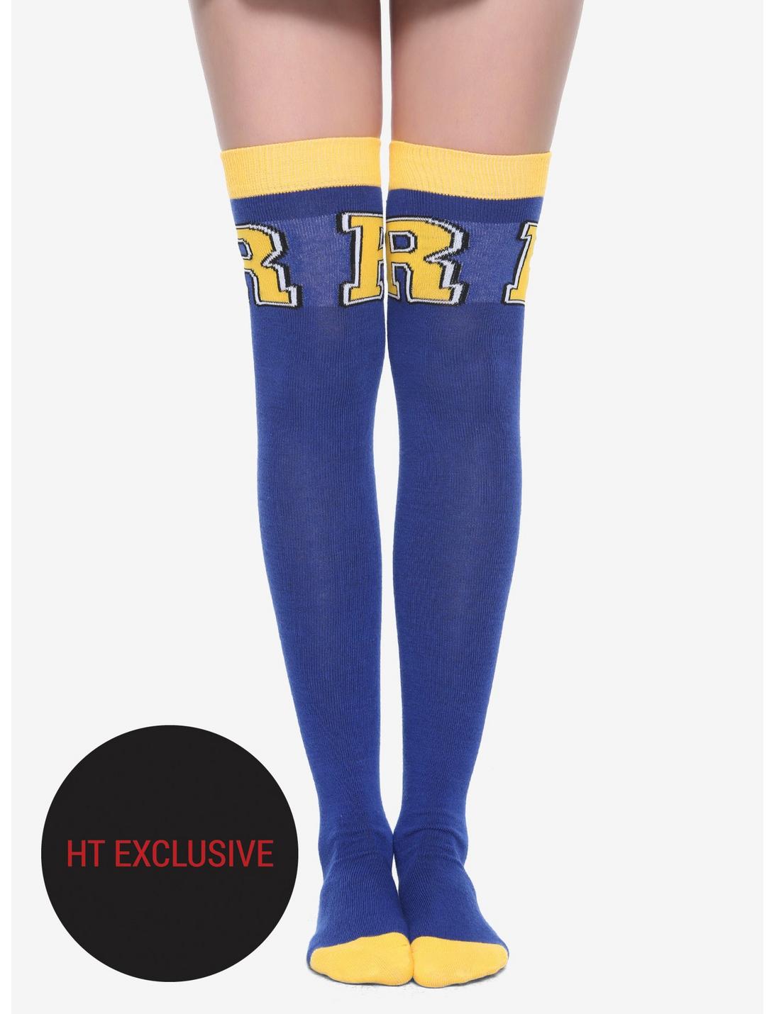 Riverdale Varsity Over-The-Knee Socks Hot Topic Exclusive, , hi-res