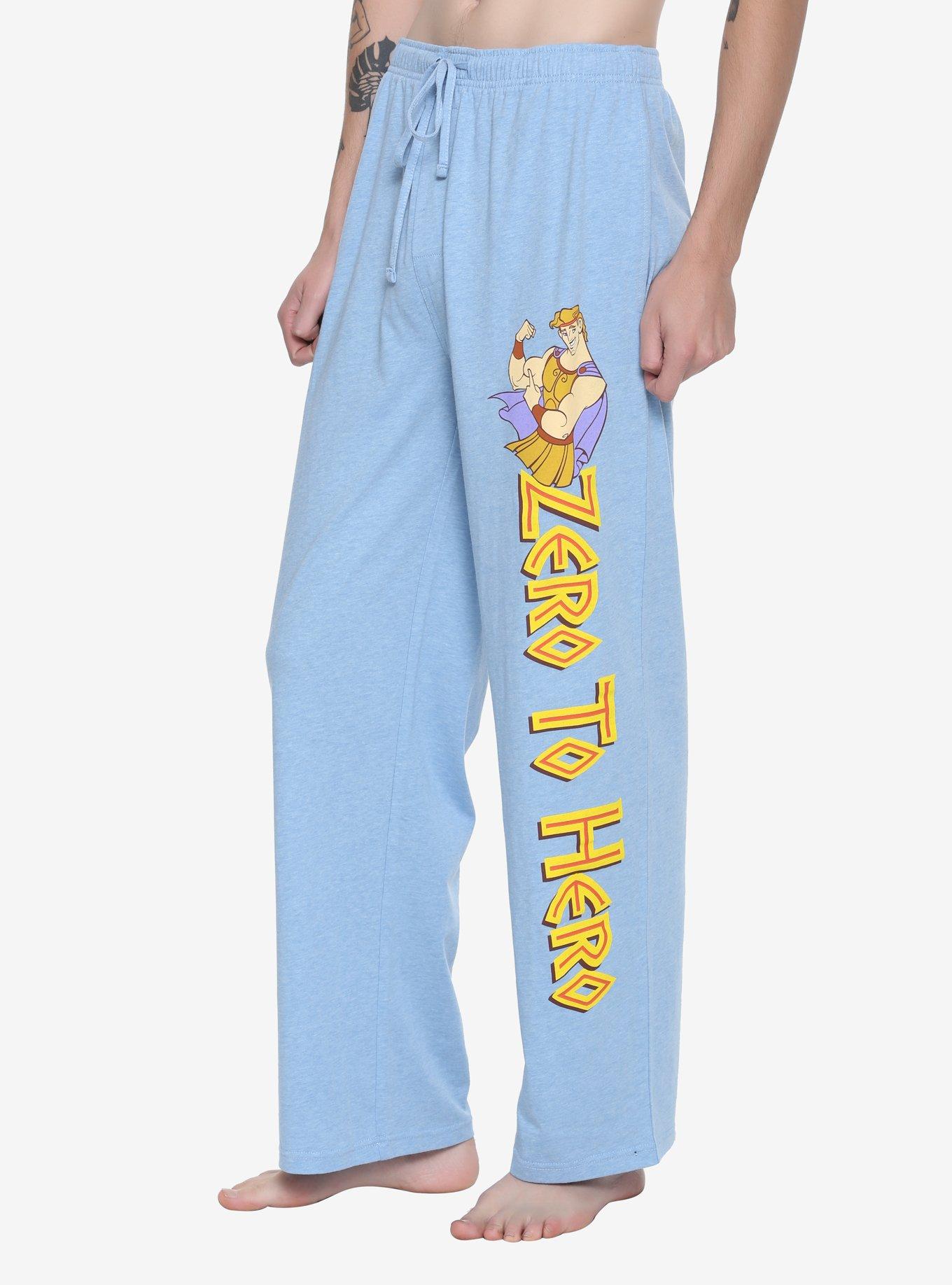 Disney Hercules Zero To Hero Guys Pajama Pants, LIGHT BLUE, hi-res