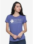 Grey's Anatomy Hospital Womens Tee - BoxLunch Exclusive, NAVY, hi-res