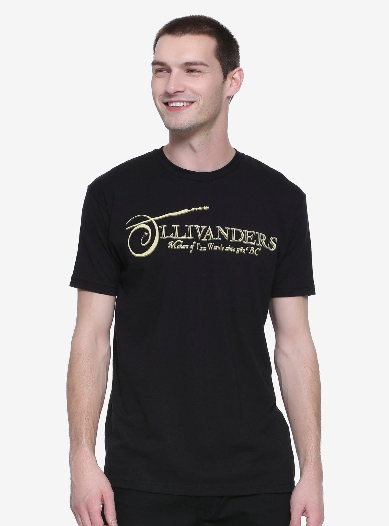 Harry Potter Ollivanders T-Shirt - BoxLunch Exclusive, BLACK, hi-res