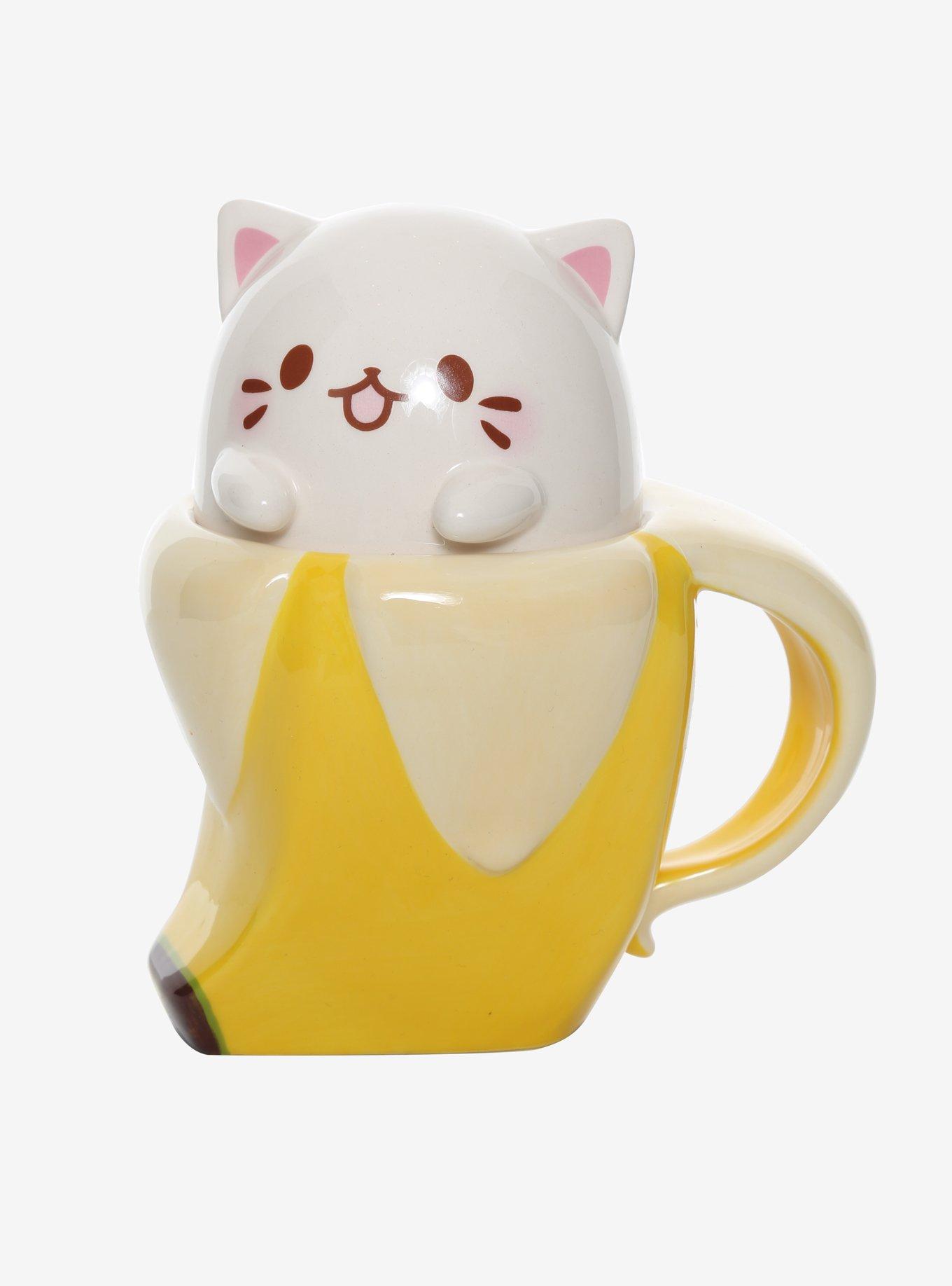 Bananya Sculpted Ceramic Mug, , hi-res