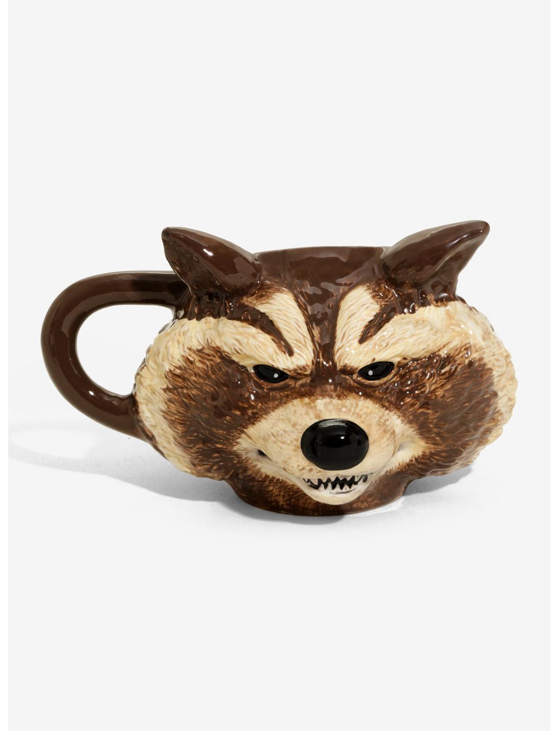 Marvel Guardians Of The Galaxy Rocket Raccoon Sculpted Ceramic Mug, , hi-res