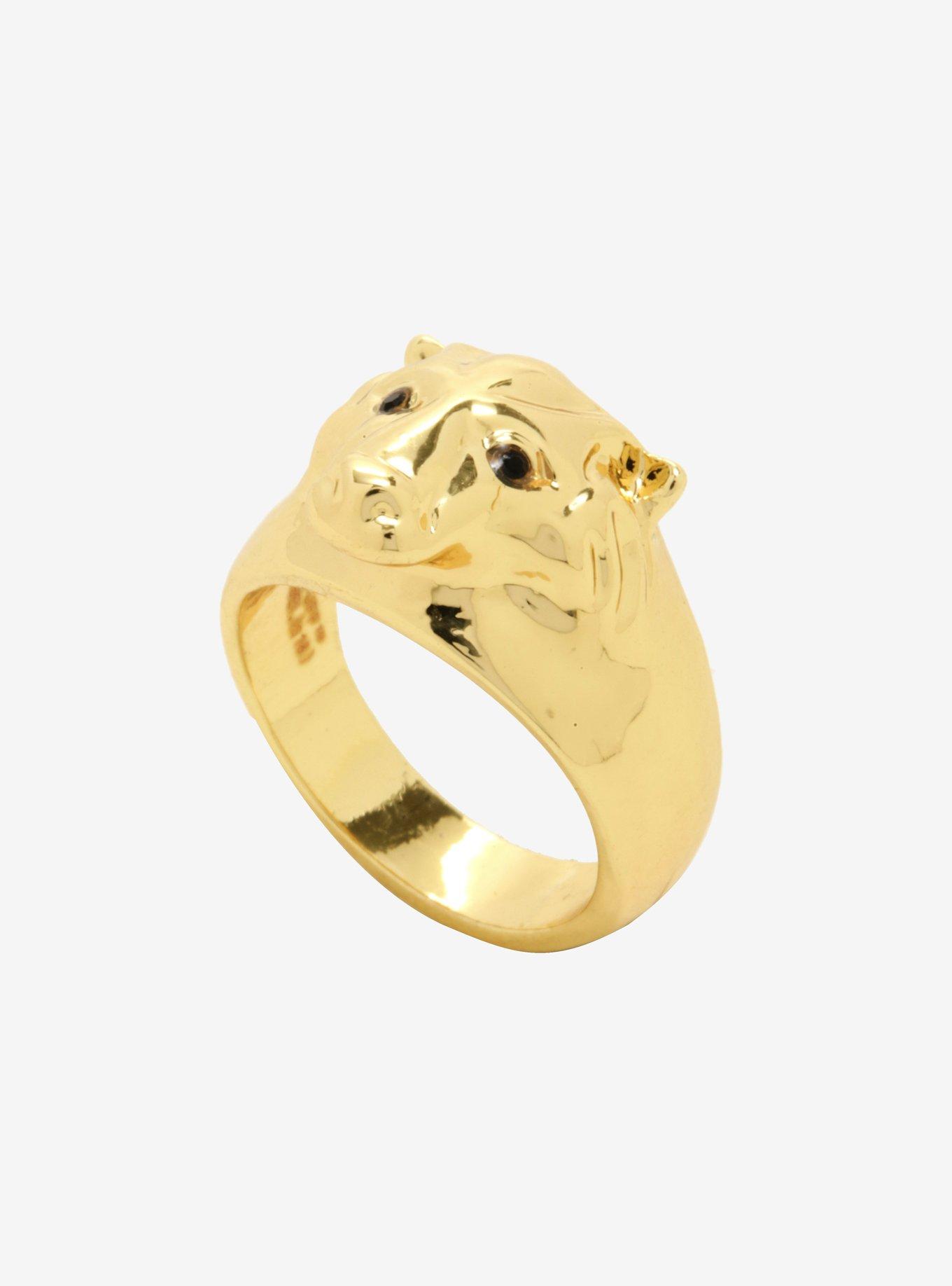 Harry Potter Hufflepuff Badger Ring, , hi-res