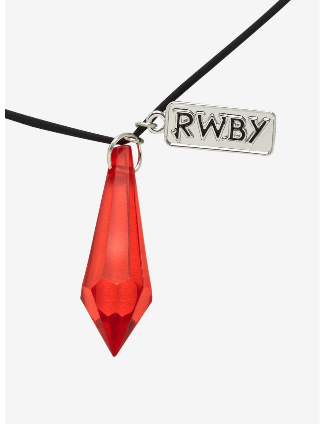 RWBY Red Dust Crystal Necklace, , hi-res