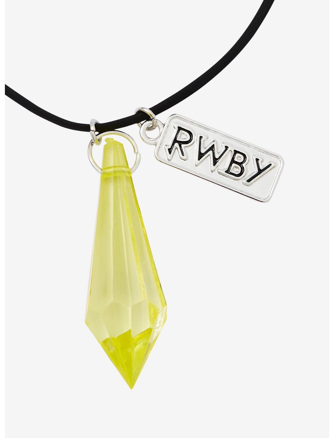 RWBY Yellow Dust Crystal Necklace, , hi-res