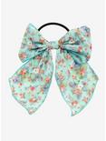 Disney Lilo & Stitch Floral Bow Hair Tie, , hi-res