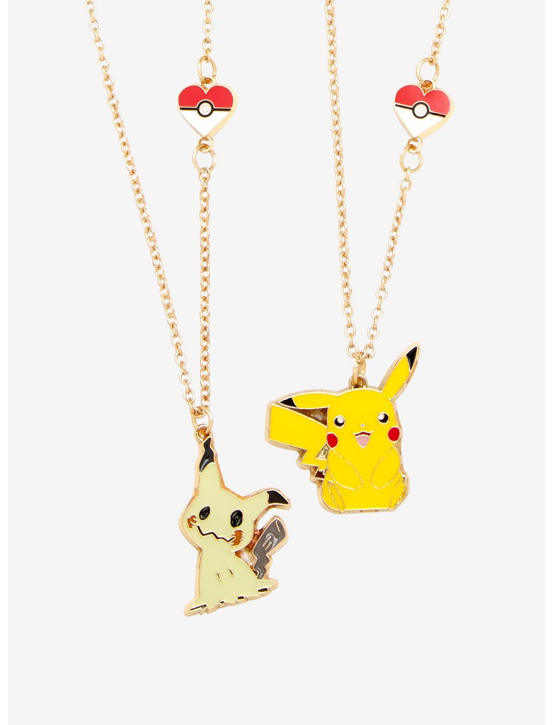 Loungefly Pokemon Pikachu & Mimikyu Best Friend Necklace Set, , hi-res