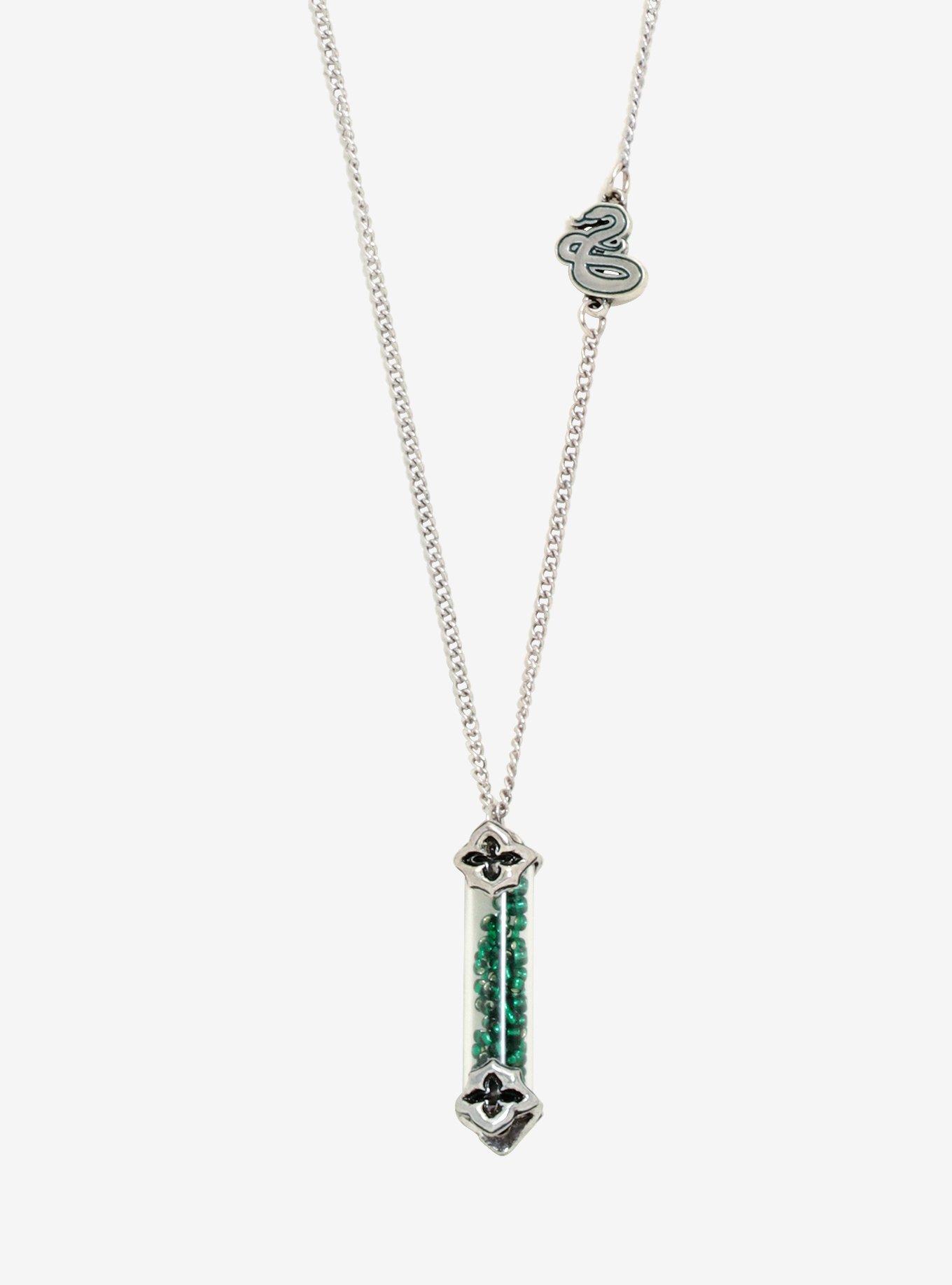 Harry Potter Slytherin House Points Necklace, , hi-res