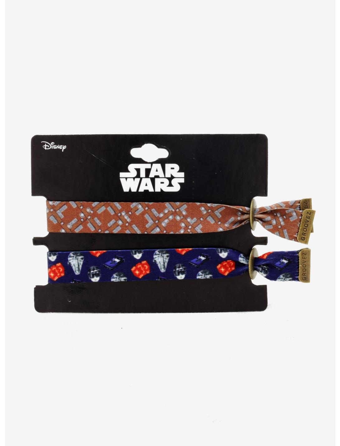Star Wars Han & Chewie Fabric Bracelet Set, , hi-res