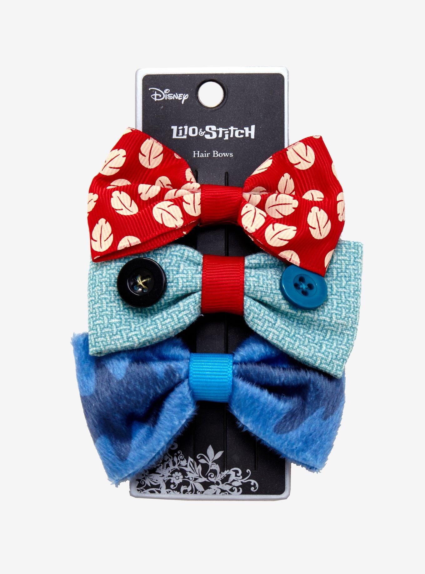 Disney Lilo & Stitch Character Hair Bow Set, , hi-res