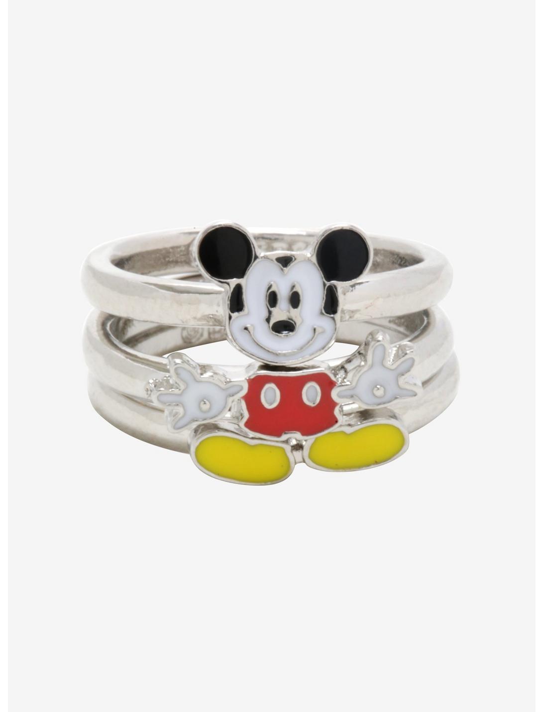 Disney Mickey Mouse Stackable Ring Set, , hi-res