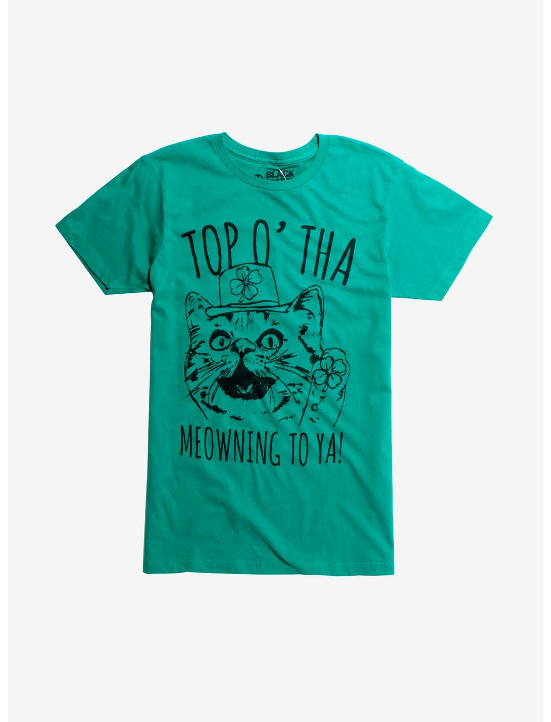 Top O' Tha Meowning To Ya T-Shirt, MULTI, hi-res