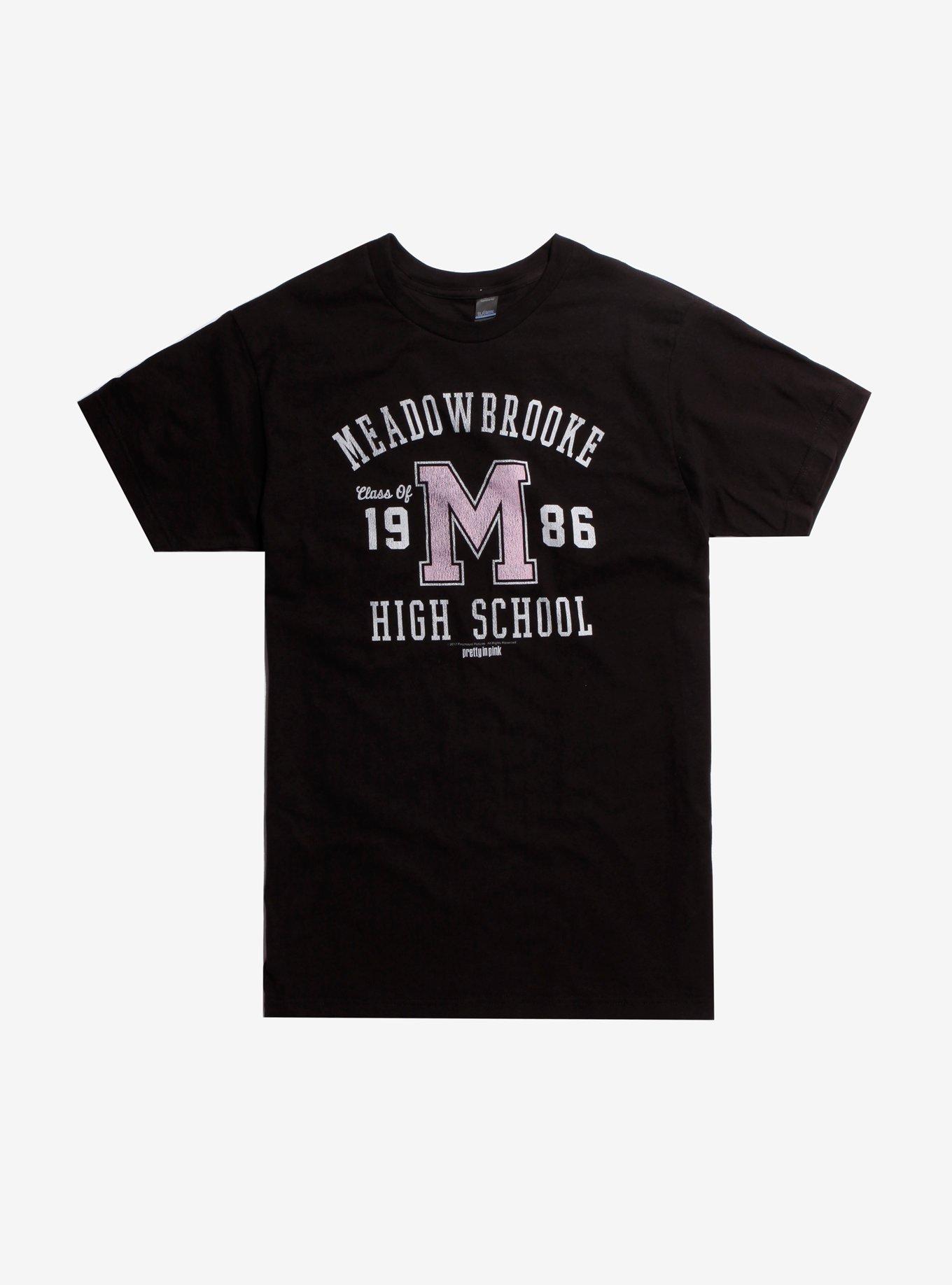 Pretty in Pink Meadowbrook High School T-Shirt, Hot Topic