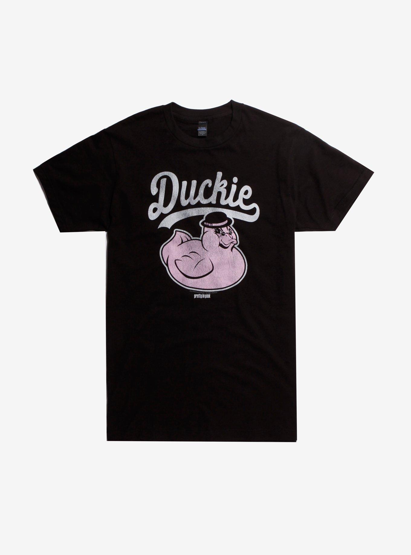 Pretty In Pink Duckie T-Shirt, BLACK, hi-res