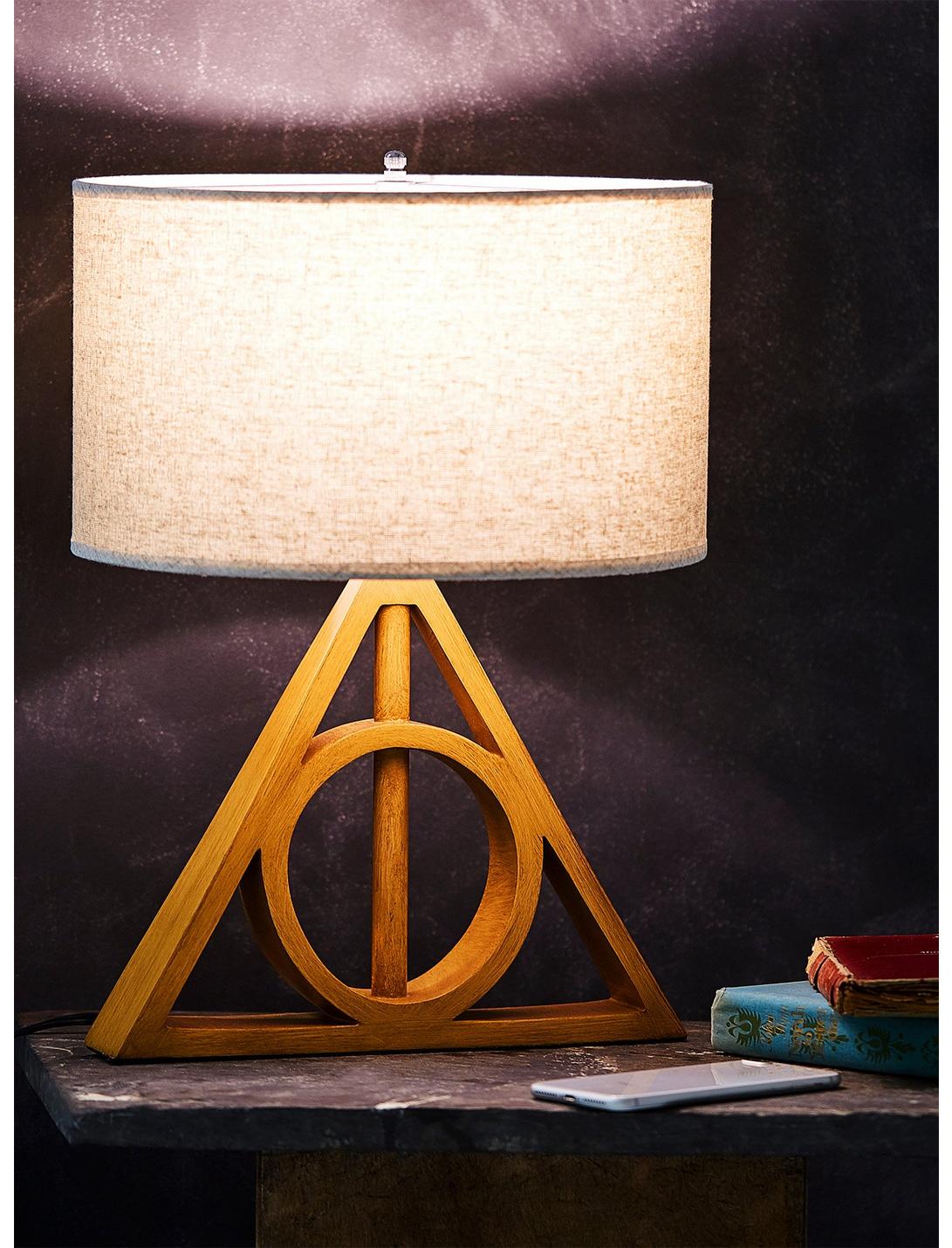 Harry Potter Deathly Hallows Table Lamp - BoxLunch Exclusive, , hi-res