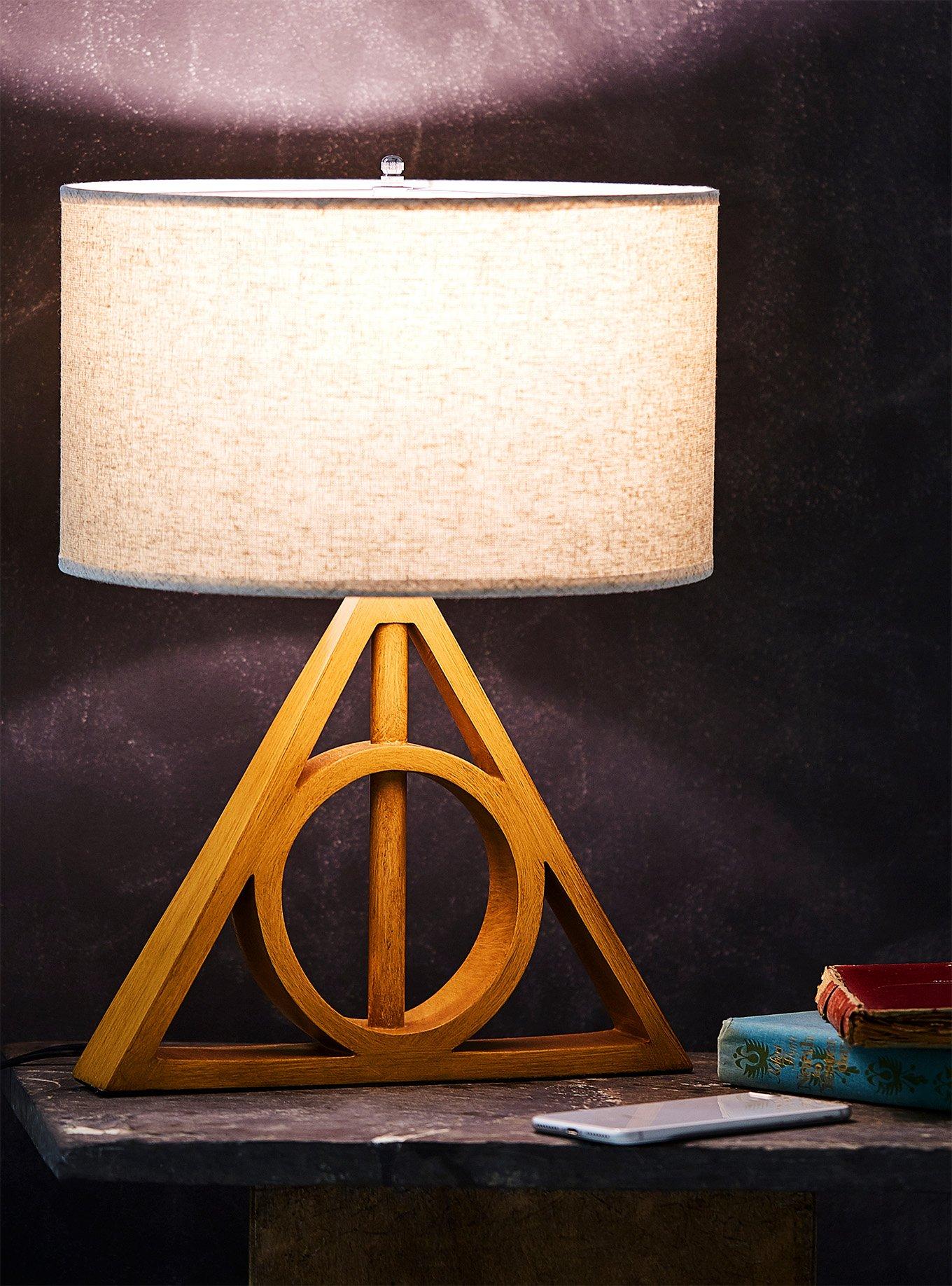 Deathly Hallows Table Lamp Harry Potter by GoldenRatioFurniture