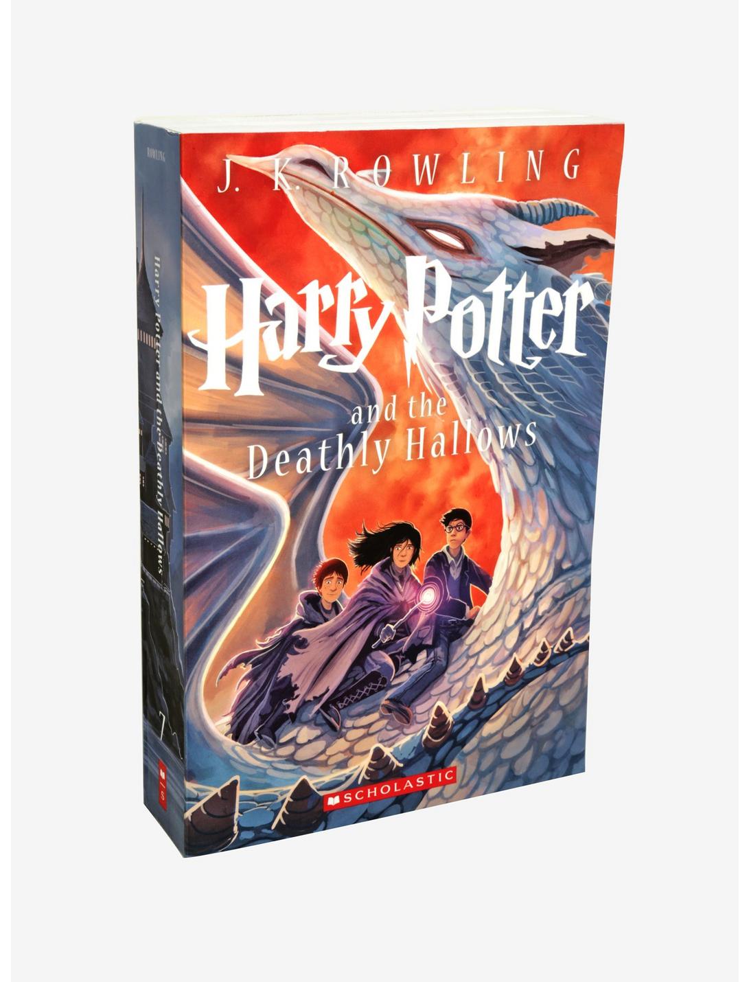 Harry Potter And The Deathly Hallows Paperback Book, , hi-res