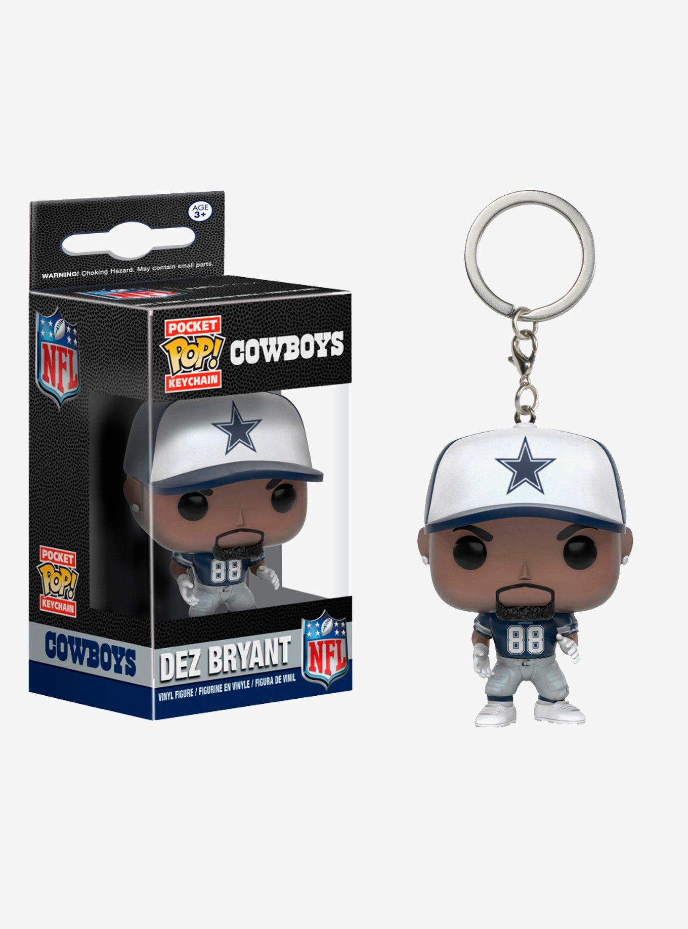 Funko NFL Cowboys Pocket Pop! Dez Bryant Key Chain, , hi-res