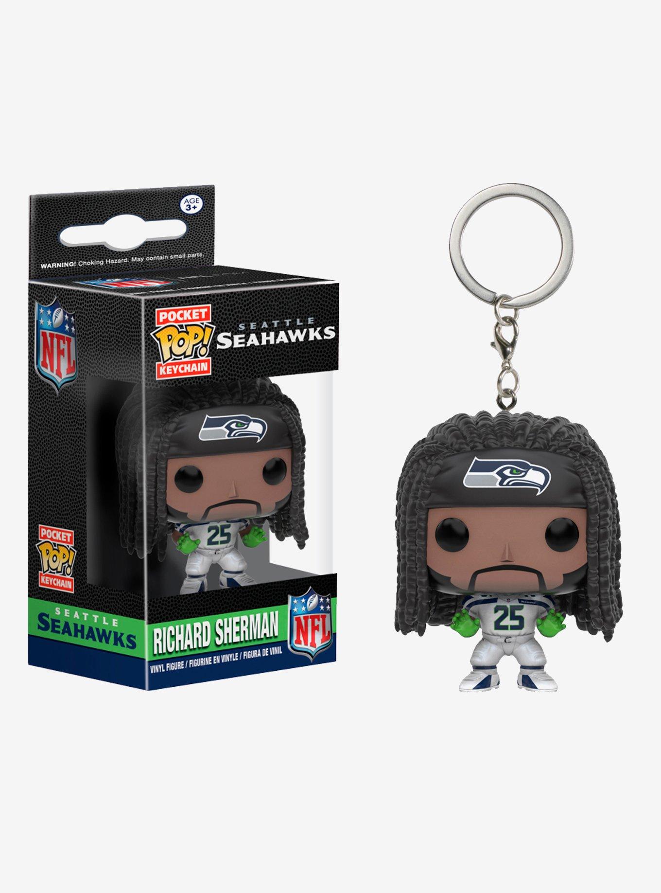 Funko NFL Seahawks Pocket Pop! Richard Sherman Key Chain, , hi-res